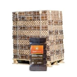 Pini Kay Briquettes (NL) Pallet 96 bags x 10 kg (960 kg)